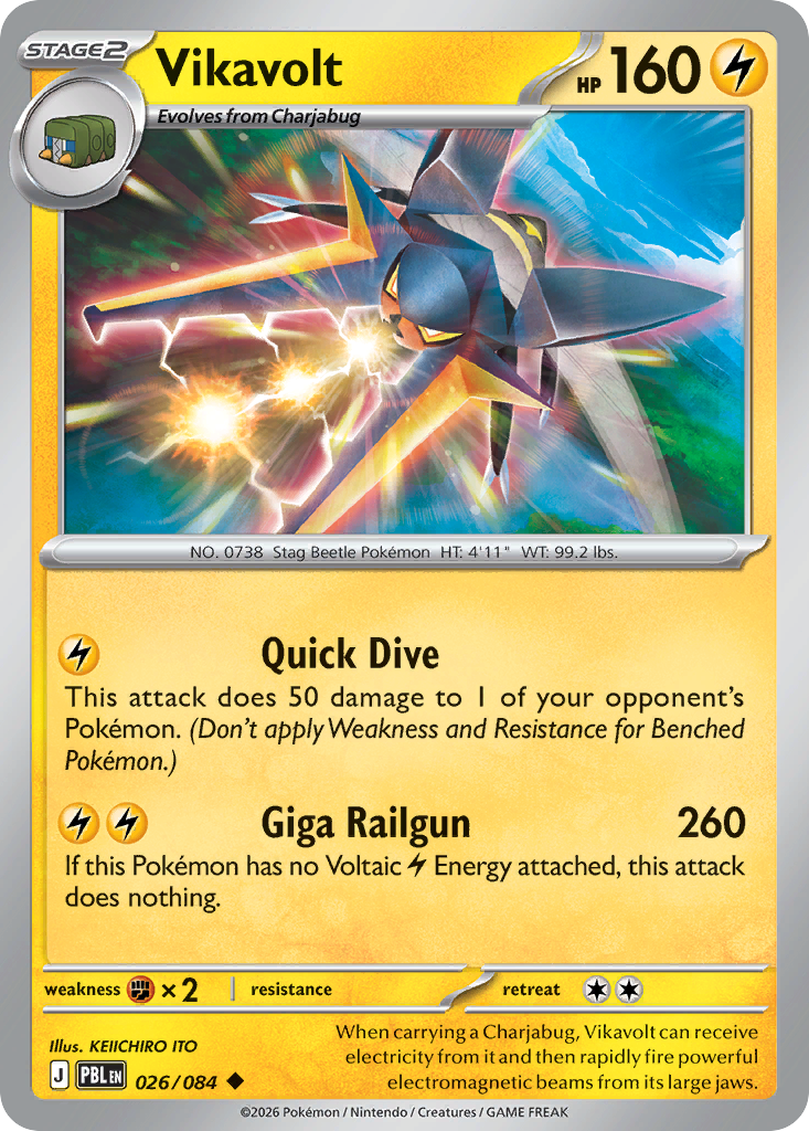 Vikavolt - 26/84 - ME05: Pitch Black 26/84/ ( PBL 26 )