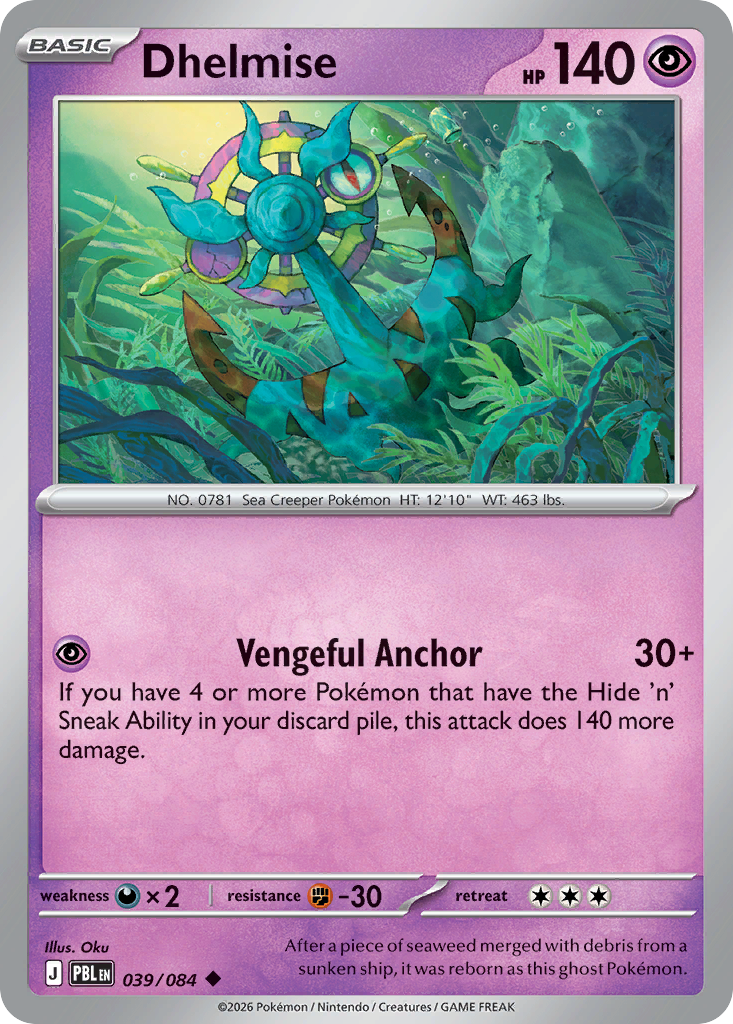 Dhelmise - 39/84 - ME05: Pitch Black 39/84/ ( PBL 39 )