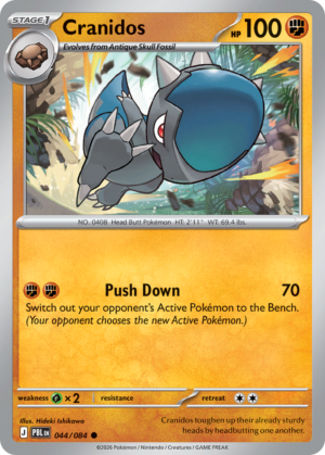 Cranidos - 44/84 - ME05: Pitch Black 44/84/ ( PBL 44 )