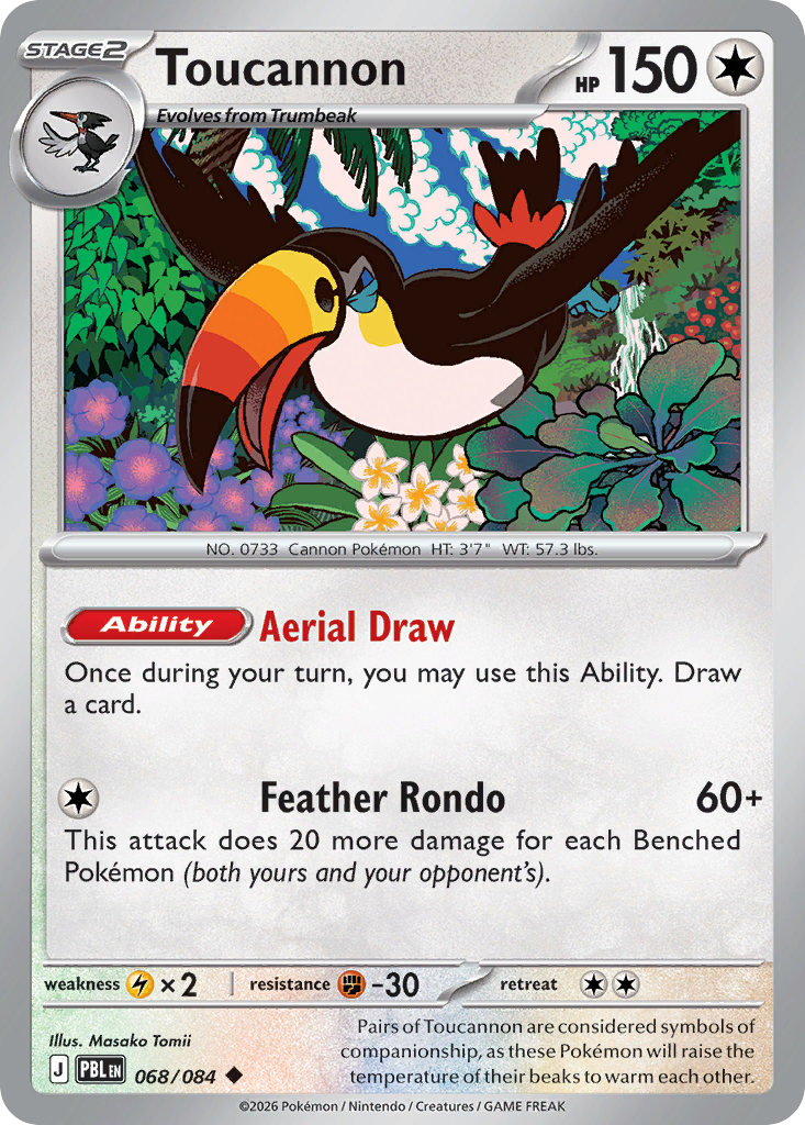 Toucannon - 68/84 - ME05: Pitch Black 68/84/ ( PBL 68 )