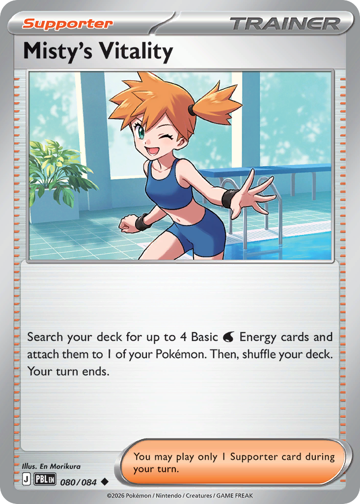 Misty's Vitality - 80/84 - ME05: Pitch Black 80/84/ ( PBL 80 )