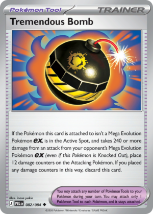 Tremendous Bomb – 82/84 – ME05: Pitch Black 82/84/ ( PBL 82 )
