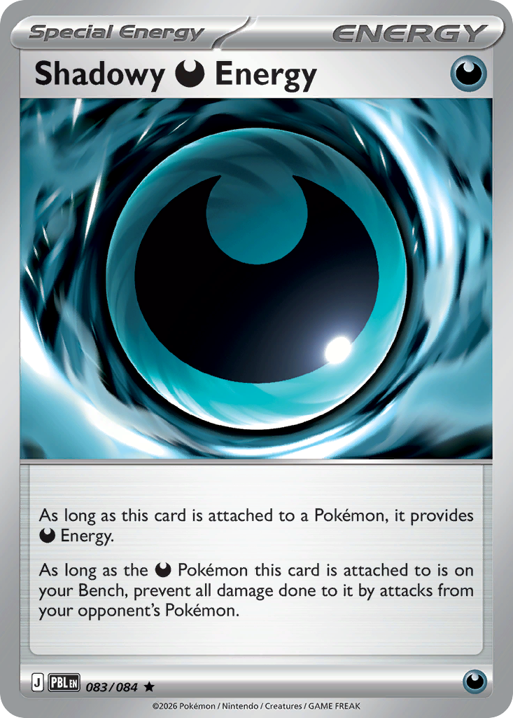 Shadowy Darkness Energy - 83/84 - ME05: Pitch Black 83/84/ ( PBL 83 )