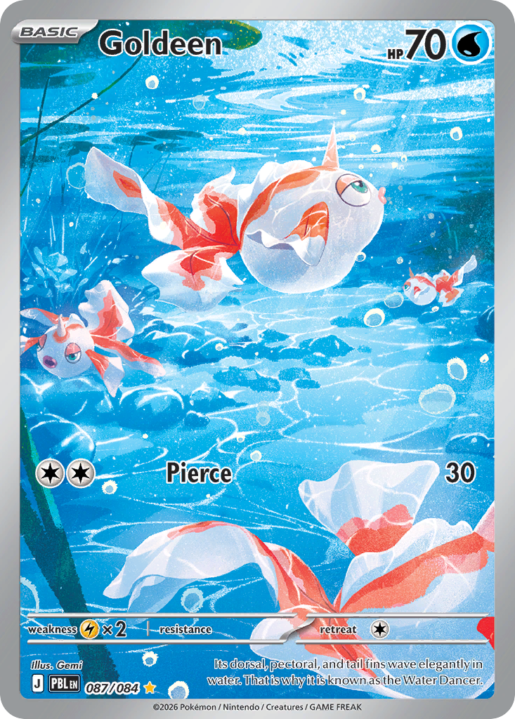 Goldeen - 87/84 - ME05: Pitch Black 87/84/ ( PBL 87 )