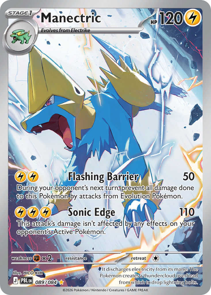 Manectric - 89/84 - ME05: Pitch Black 89/84/ ( PBL 89 )
