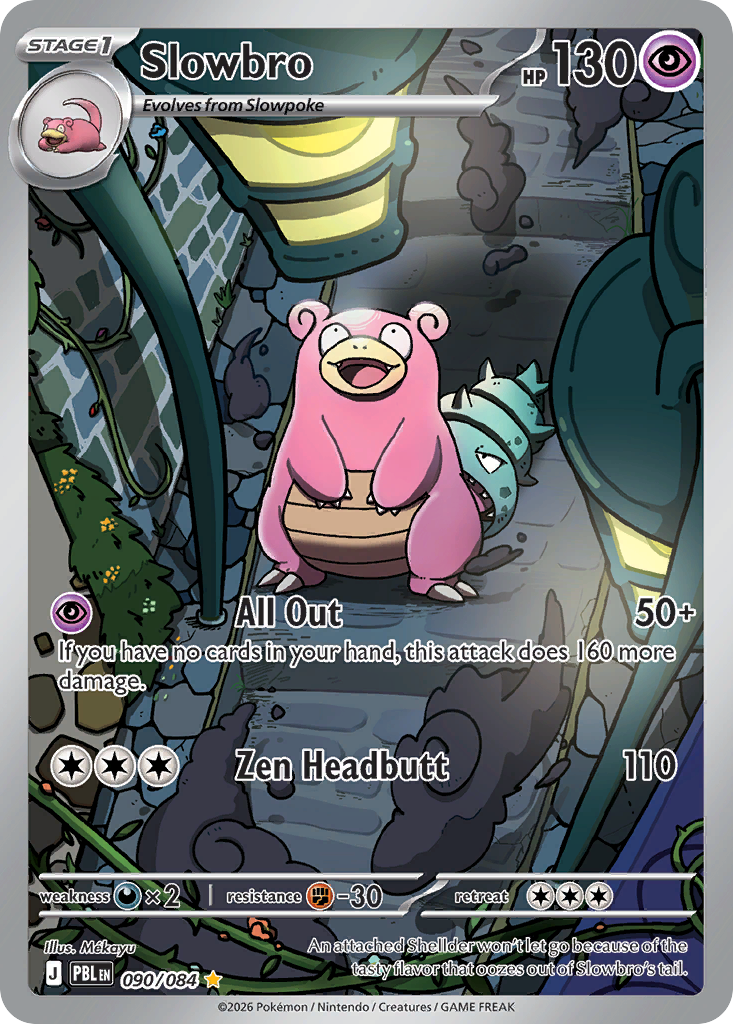 Slowbro - 90/84 - ME05: Pitch Black 90/84/ ( PBL 90 )