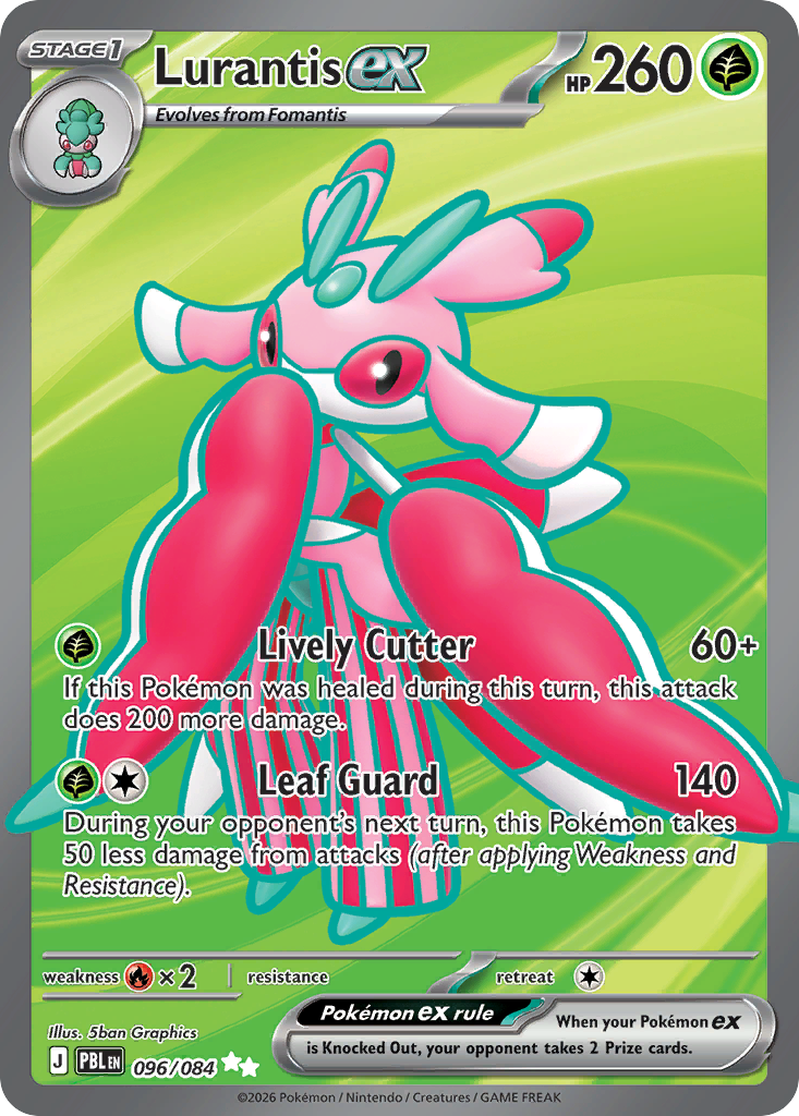 Lurantis ex - 96/84 - ME05: Pitch Black 96/84/ ( PBL 96 )