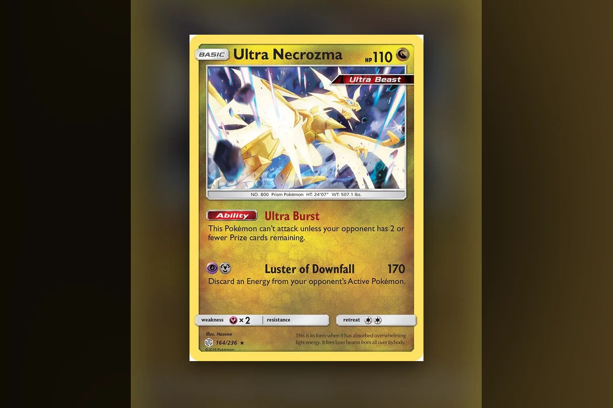 Necrozma — formy Dusk Mane, Dawn Wings i karty Pokemon TCG [2026]