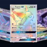 Karty Espeon Pokemon TCG - Espeon GX z setu SM Base Set