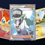 Karty z seta Noble Victories: N Full Art, Victini Full Art i Meowth 102/101