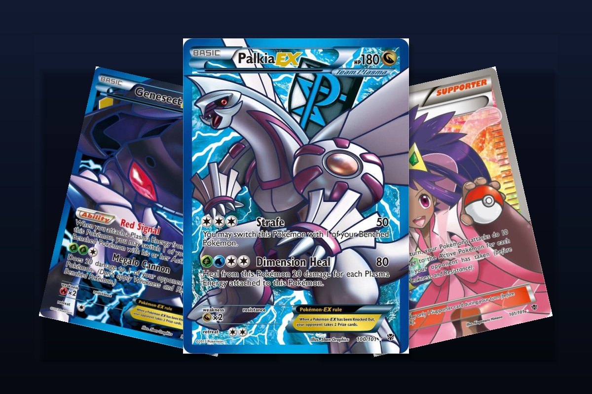 Karty z setu Pokemon Plasma Blast