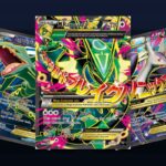 Karty z setu XY Roaring Skies: M Rayquaza EX i M Latios EX