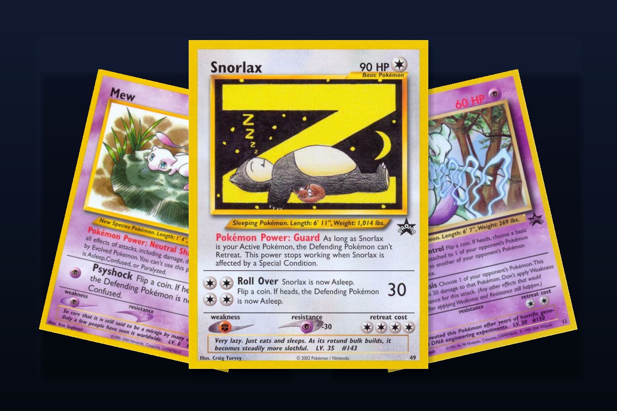 Karty promo Pokemon WoTC Black Star