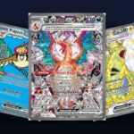 Karty z setu Pokemon SV03 Obsidian Flames: Charizard ex, Pidgeot ex i Tyranitar ex