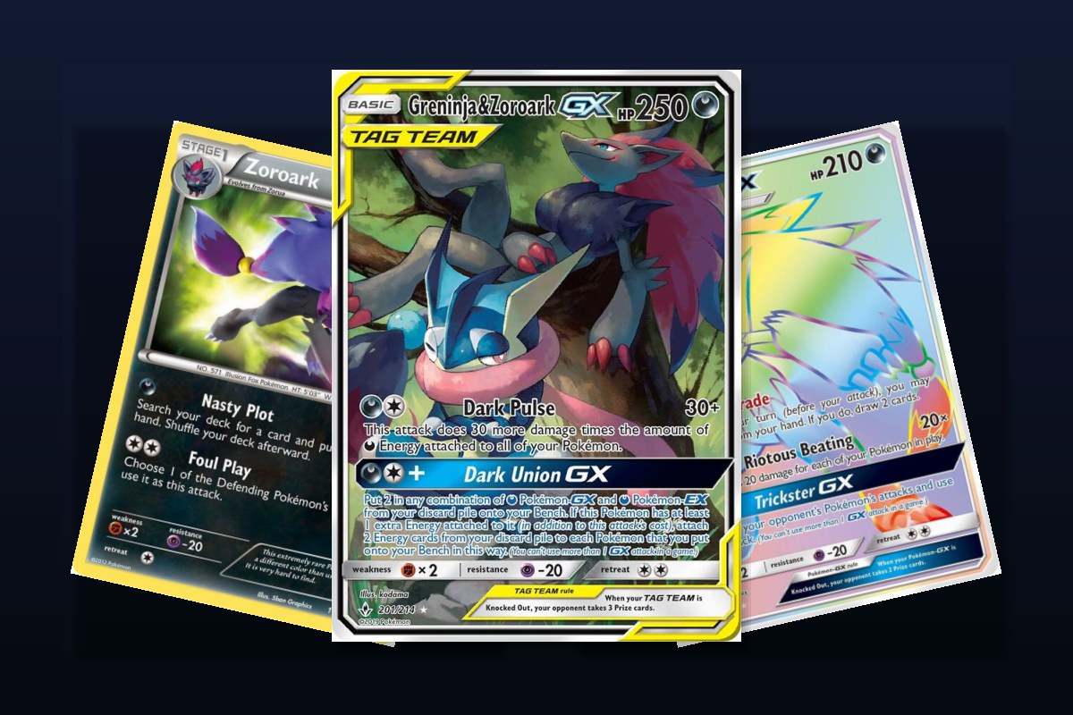 Karty Zoroark Pokemon TCG - GX, BREAK, VSTAR
