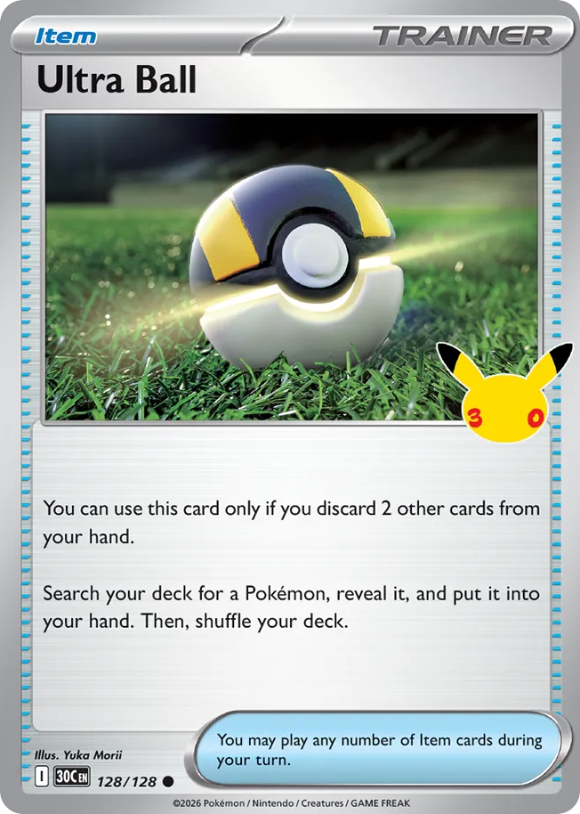 Ultra Ball 128/128 – 30th Celebration ( 30C 128 )