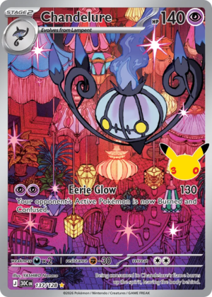 Chandelure 137/128 – 30th Celebration ( 30C 137 )