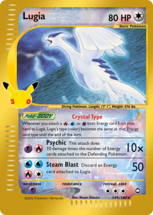 Lugia Nr 149 – 30th Celebration: Classic Collection ( 30C 149 )