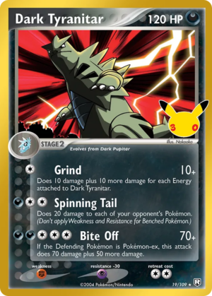 Dark Tyranitar Nr 19 – 30th Celebration: Classic Collection ( 30C 19 )
