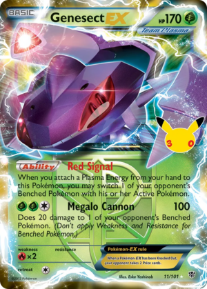 Genesect-EX Nr 11 – 30th Celebration: Classic Collection ( 30C 11 )