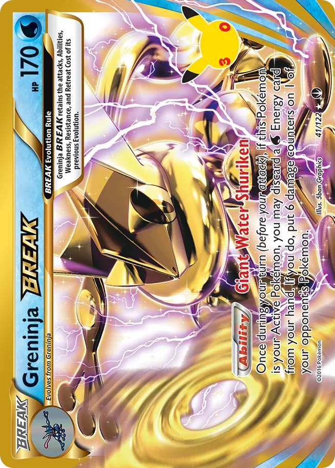 Greninja BREAK Nr 41 – 30th Celebration: Classic Collection ( 30C 41 )