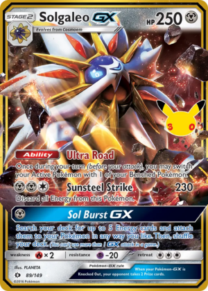 Solgaleo-GX Nr 89 – 30th Celebration: Classic Collection ( 30C 89 )