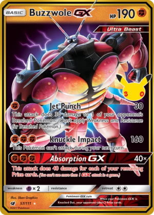 Buzzwole-GX Nr 57 – 30th Celebration: Classic Collection ( 30C 57 )