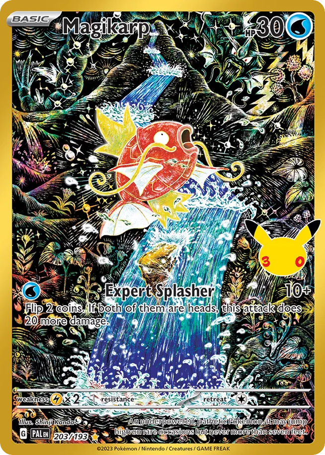 Magikarp Nr 203 – 30th Celebration: Classic Collection ( 30C 203 )