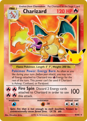 Charizard Nr 4 – 30th Celebration: Classic Collection ( 30C 4 )
