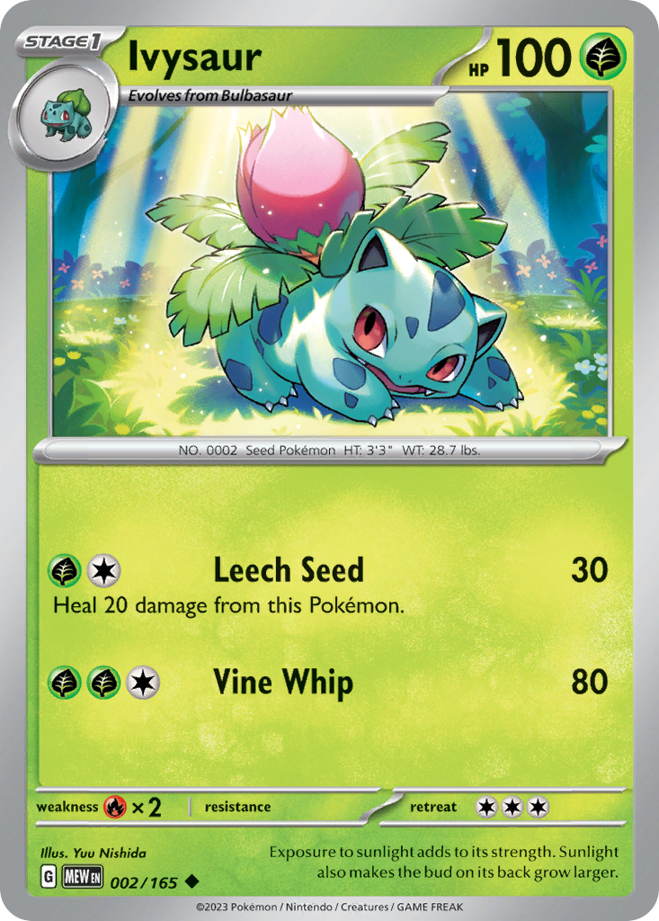 Ivysaur 2/165 - SV: Scarlet & Violet 151