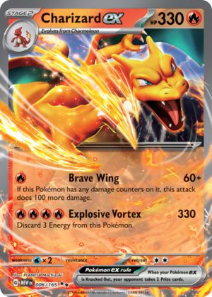 Charizard ex 6/165 - SV: Scarlet & Violet 151